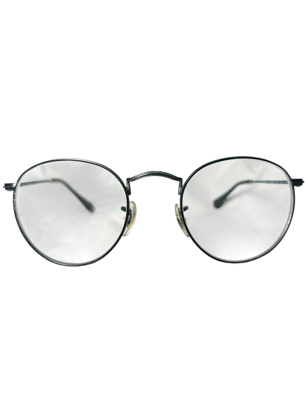 Ray-Ban RB 3447V 2503 Round Metal Eyeglasses Matte Black 47-21-140 Frame Only